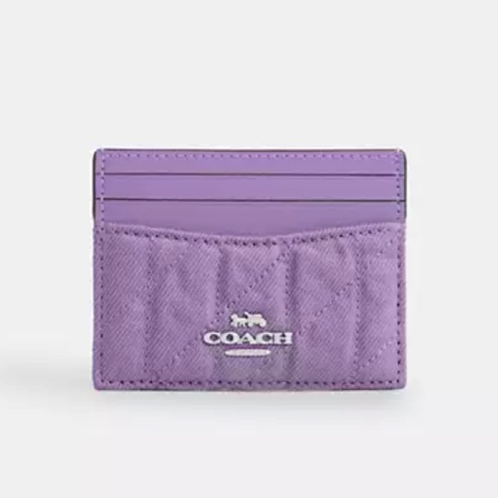 NWT coach Slim Id Card Case
